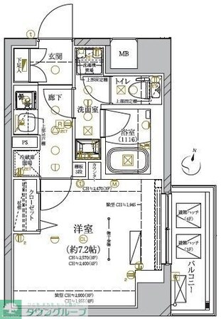 ディアレイシャス西武柳沢の物件間取画像